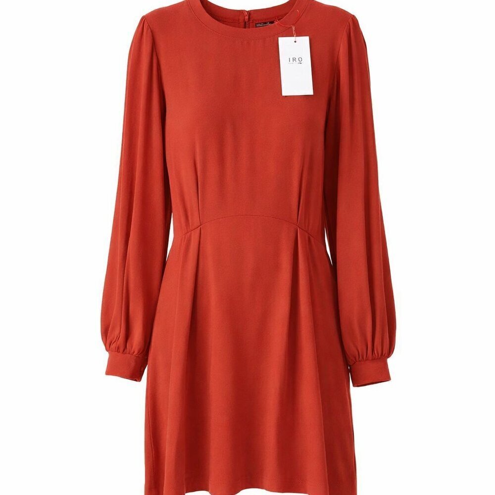 IRO The Broken Red Mini Dress NWT Size 38 (US 6) | Made in Italy Designer
